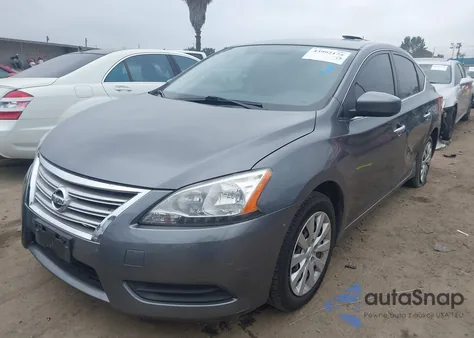 2015 Nissan Sentra Fe+ S/S/Sl/Sr/Sv из США, поврежденный, VIN 3N1AB7AP5FL638455